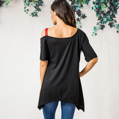 Funki Findz | Shirts | Women's Love Heart Printed Plus Size Shirt