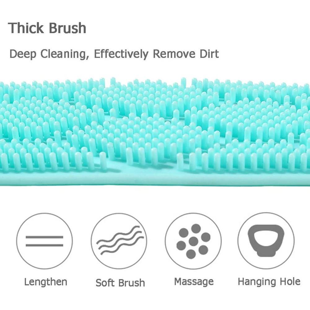 Funki Buys | Back Scrubber | Silicone Bath Shower Body Scrub Belt