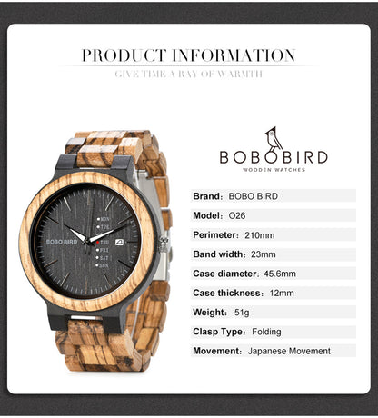 Funki Findz | Watches | Men's Stylish Wood Quartz Wristwatches