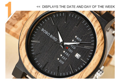 Funki Findz | Watches | Men's Stylish Wood Quartz Wristwatches