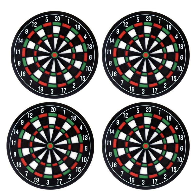 Funki Findz | Coasters | Mini Dart Board 4 Pcs Coaster Bar Mats