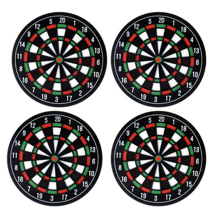 Funki Findz | Coasters | Mini Dart Board 4 Pcs Coaster Bar Mats