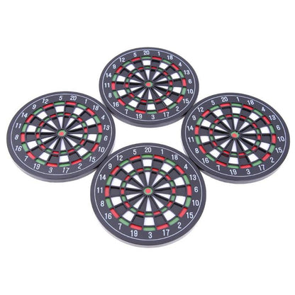 Funki Findz | Coasters | Mini Dart Board 4 Pcs Coaster Bar Mats