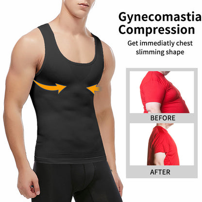 Funki Findz | Shapewear | Men's Slimming Singlet Body Shaper