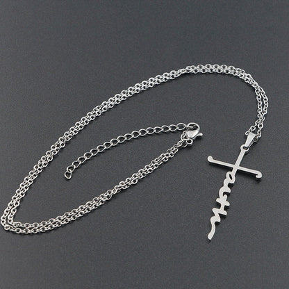 Funki Findz | Necklaces | Unisex Faith Cross Pendant Necklace