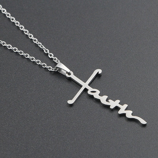 Funki Findz | Necklaces | Unisex Faith Cross Pendant Necklace