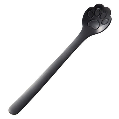 Funki Findz | Spoons | Cute Cat Paw Solid Hollow Coffee Spoons