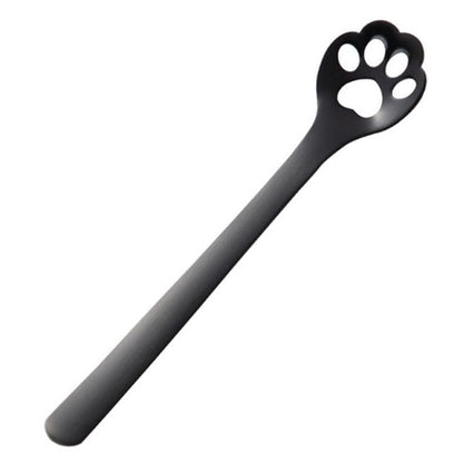 Funki Findz | Spoons | Cute Cat Paw Solid Hollow Coffee Spoons