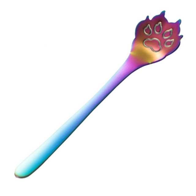 Funki Findz | Spoons | Cute Pointy Ear Cat Paw Coffee Spoons