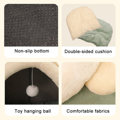 Funki Findz | Pet Beds | Cat Bed | Warm Cozy Kitten Cat Cave
