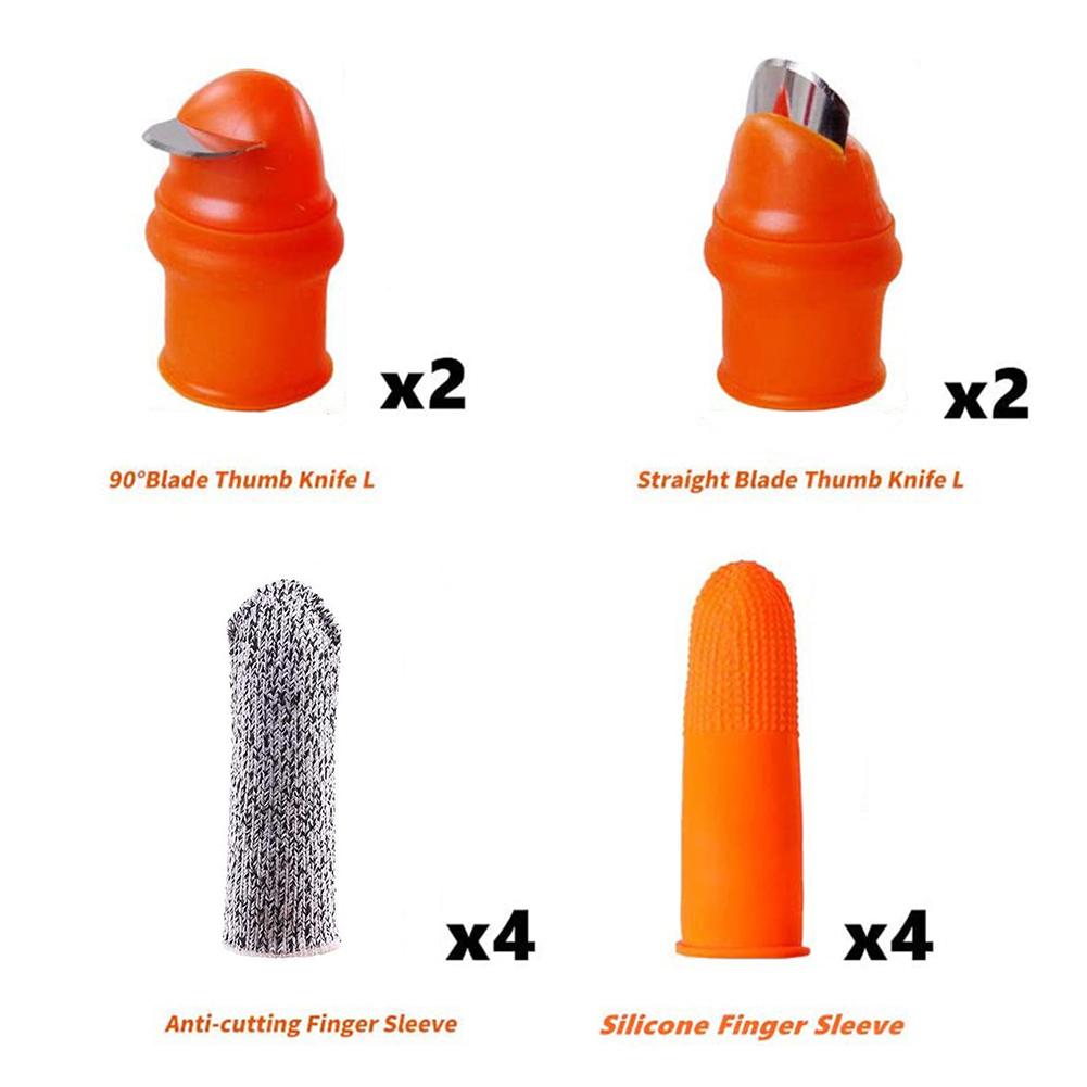 Funki Findz | Thumb Knives | Garden Kitchen Thumb Blade 12 Pc