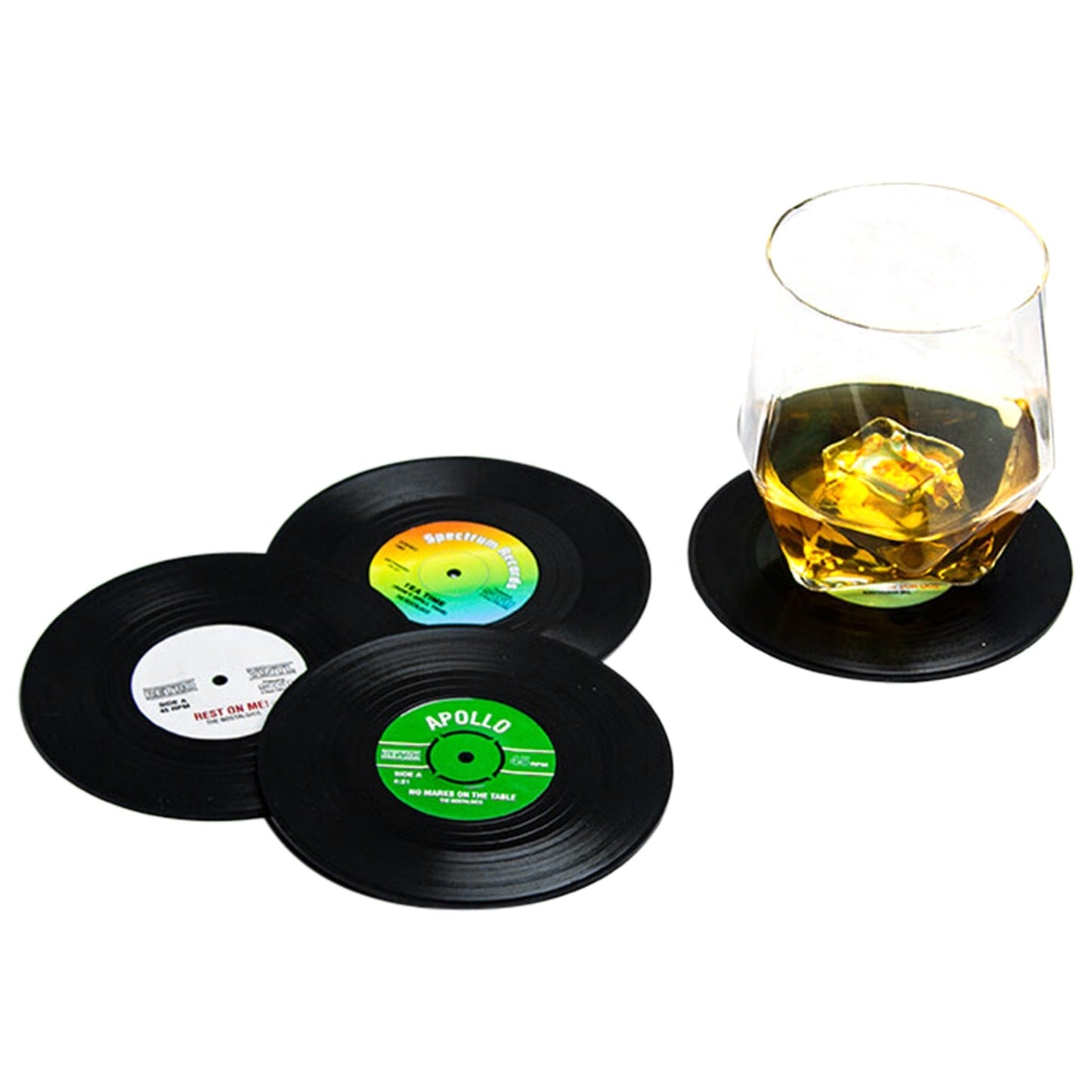 Funki Findz | Coasters | Vinyl Record Music Coaster 6 Pcs Set