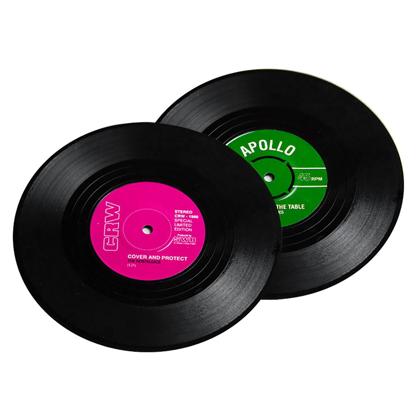 Funki Findz | Coasters | Vinyl Record Music Coaster 6 Pcs Set