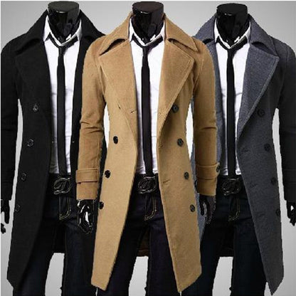 Funki Findz | Jackets | Men's Slim Fit Knee Length Winter Coats