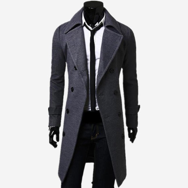 Funki Findz | Jackets | Men's Slim Fit Knee Length Winter Coats