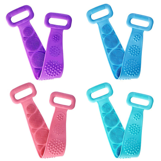 Funki Buys | Back Scrubber | Travel Size Shower Body Scrubber Belt