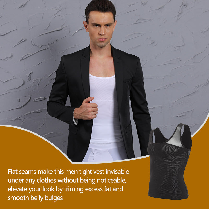 Funki Findz | Shapewear | Men's Chest Waist Compression Vest