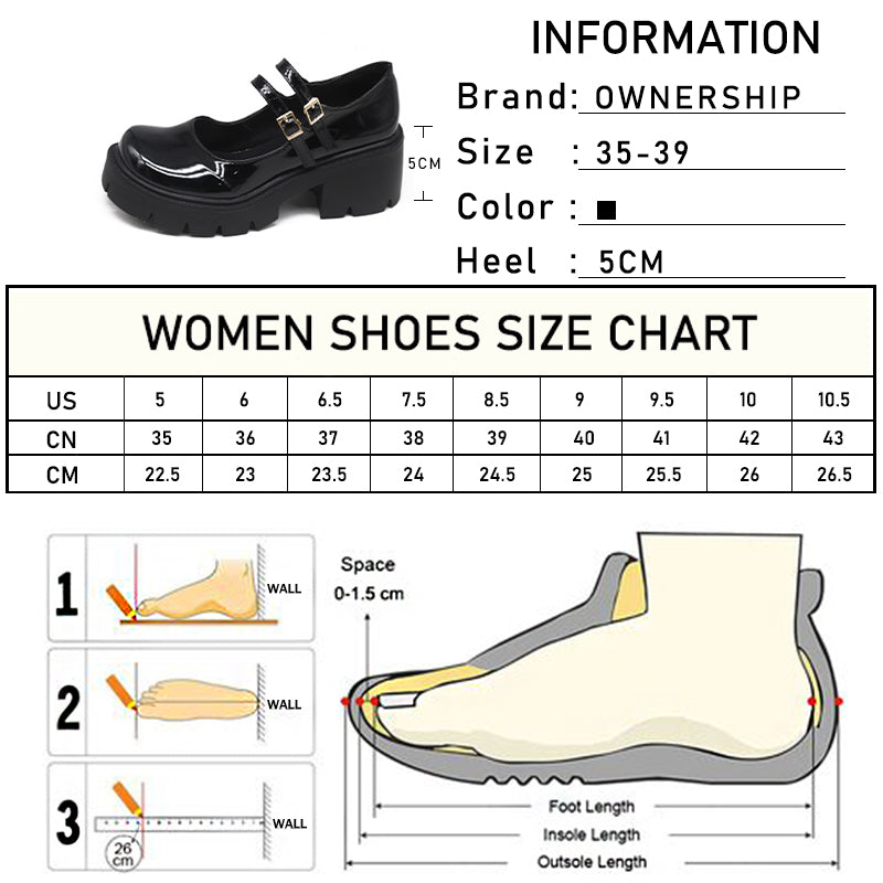 Funki Findz | Shoes | Women's Classic Mary Jane Lolita Shoes