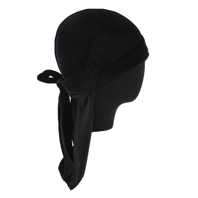 Funki Findz | Durags | Doo Rag | Unisex Long Velvet Skull Cap 2 Pcs