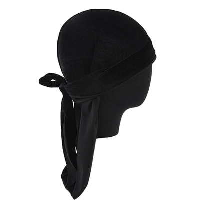 Funki Findz | Durags | Doo Rag | Unisex Long Velvet Skull Cap 2 Pcs