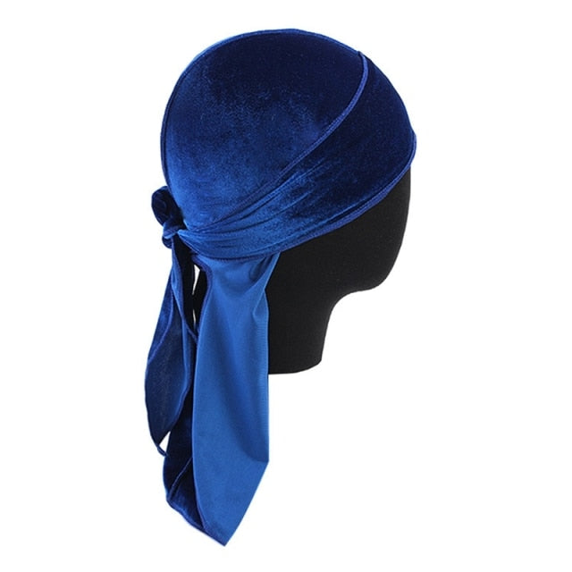 Funki Findz | Durags | Doo Rag | Unisex Long Velvet Skull Cap 2 Pcs