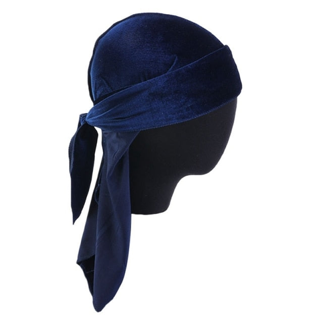 Funki Findz | Durags | Doo Rag | Unisex Long Velvet Skull Cap 2 Pcs