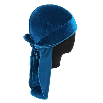 Funki Findz | Durags | Doo Rag | Unisex Long Velvet Skull Cap 2 Pcs