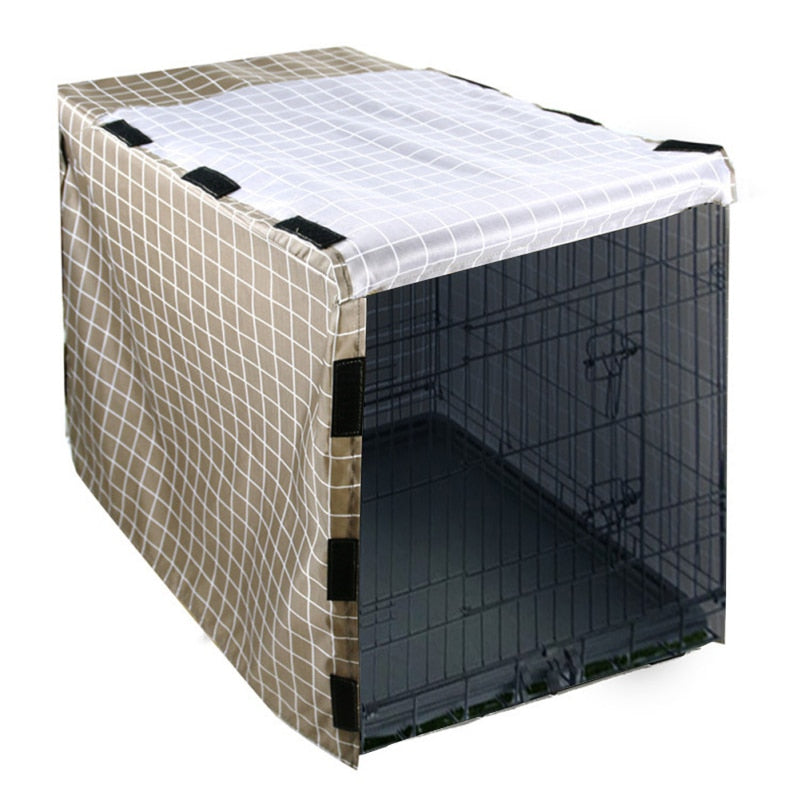 Funki Findz | Dog Crate Covers | 4 Door Pet Cage Kennel Cover