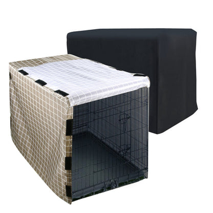 Funki Findz | Dog Crate Covers | 4 Door Pet Cage Kennel Cover