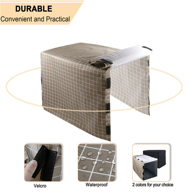 Funki Findz | Dog Crate Covers | 4 Door Pet Cage Kennel Cover