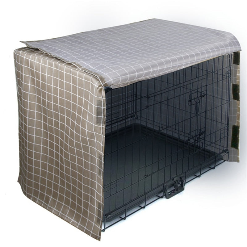Funki Findz | Dog Crate Covers | 4 Door Pet Cage Kennel Cover