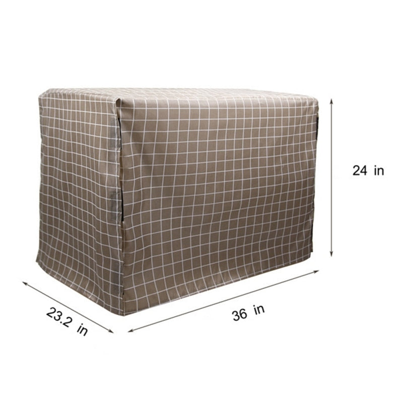 Funki Findz | Dog Crate Covers | 4 Door Pet Cage Kennel Cover