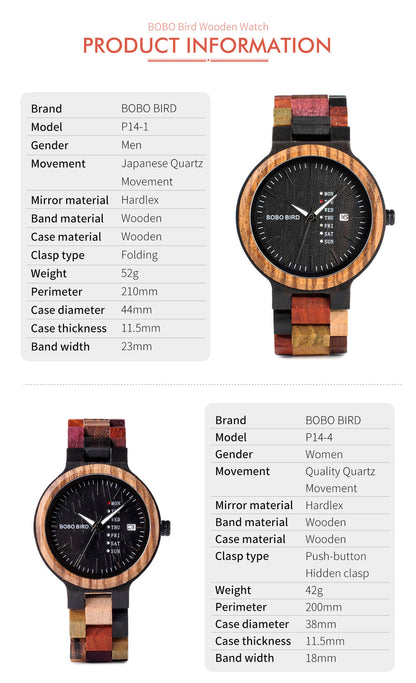 Funki Findz | Watches | Men's Women's Couples Wood Watches