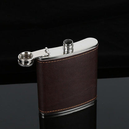 Funki Findz | Hip Flasks | Hip Flask Gift Box Set 8oz 6 Pcs
