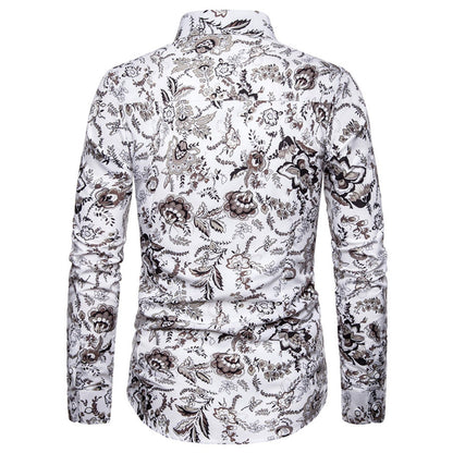 Funki Findz | Shirts | Men's Long Sleeve Luxurious Designer Shirt