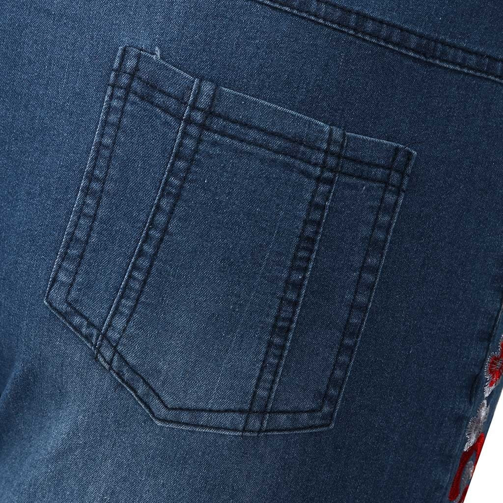 Funki Findz | Pants | Women's Boho Hippy Flared Flower Jeans