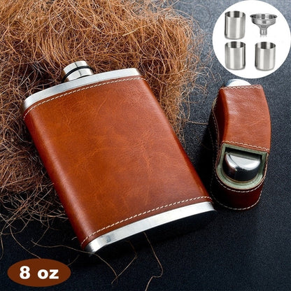 Funki Findz | Hip Flask | Gennissy 8oz Portable Whisky Hip Flask