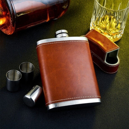 Funki Findz | Hip Flask | Gennissy 8oz Portable Whisky Hip Flask