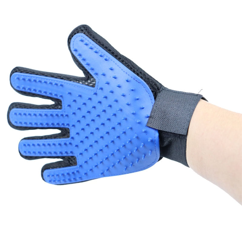 Funki Findz | Pet Grooming Gloves | De-shedding Gloves 2 Pcs