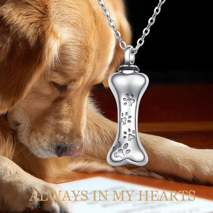 Funki Findz | Cremation Urn Necklaces | Dog Bone Pet Urn