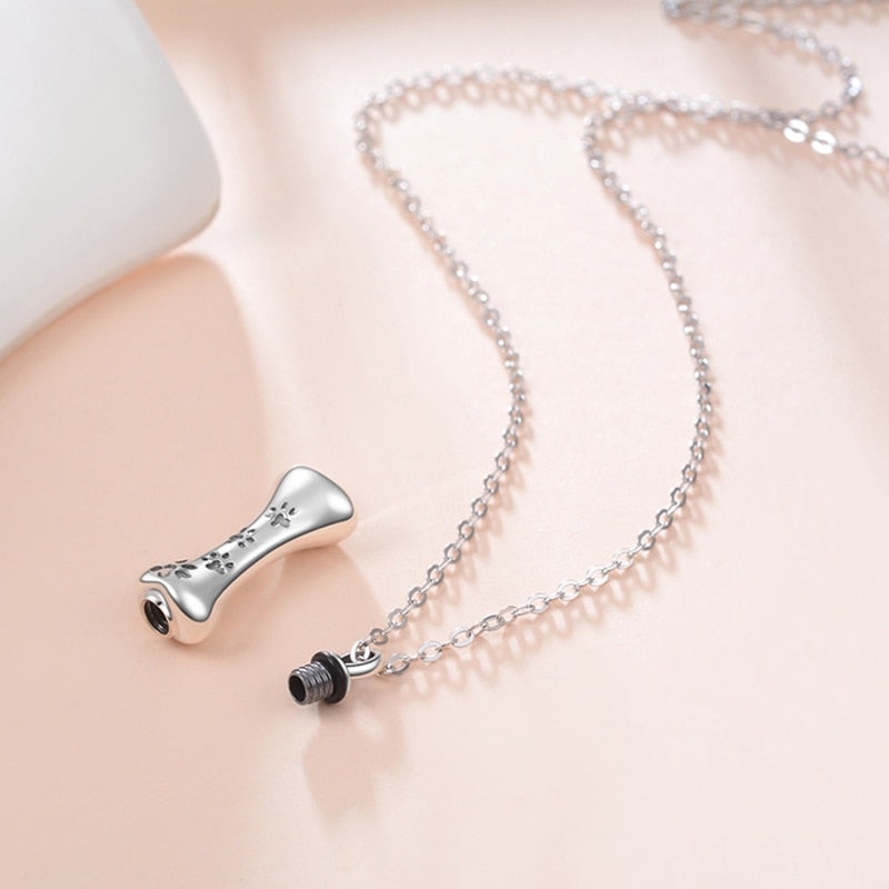 Funki Findz | Cremation Urn Necklaces | Dog Bone Pet Urn
