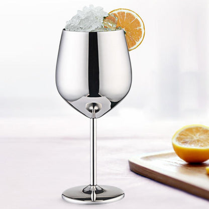 Funki Findz | Glasses | Stainless Steel Wine Goblets 2 Pcs 500ml