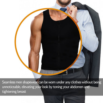 Funki Findz | Shapewear | Men's Waist Trainer Body Shaper Vest