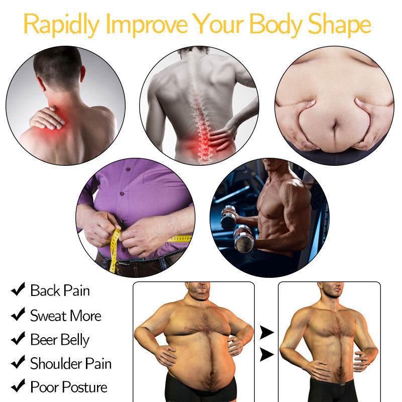 Funki Findz | Shapewear | Men's Waist Trainer Body Shaper Vest