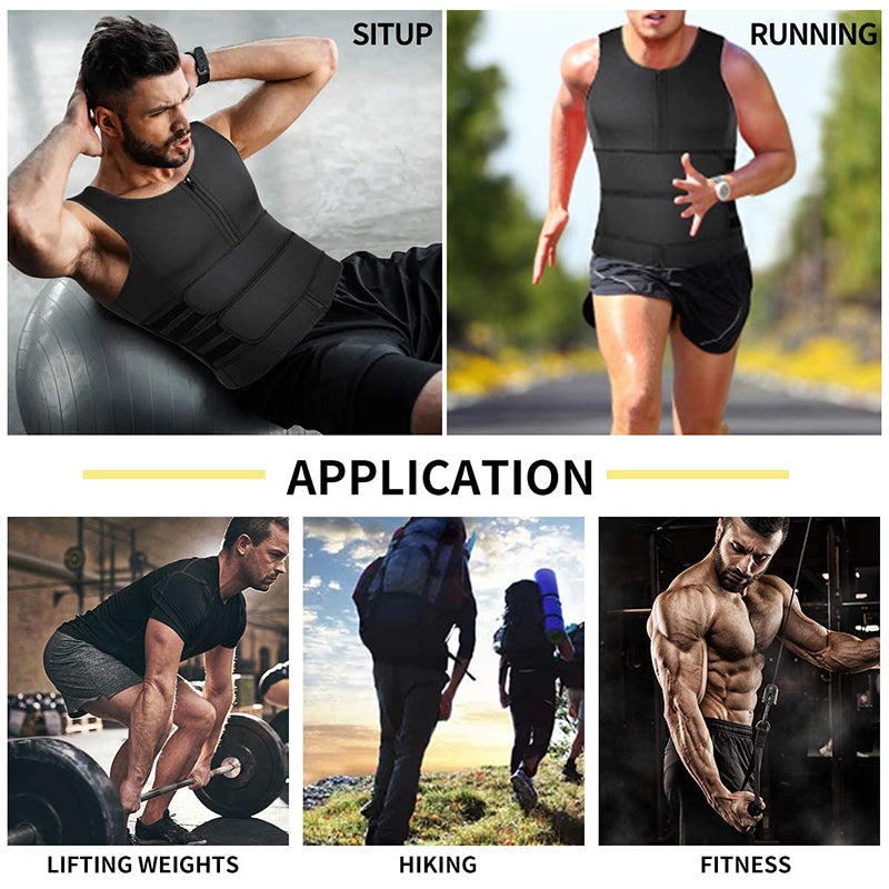 Funki Findz | Shapewear | Men's Waist Trainer Body Shaper Vest