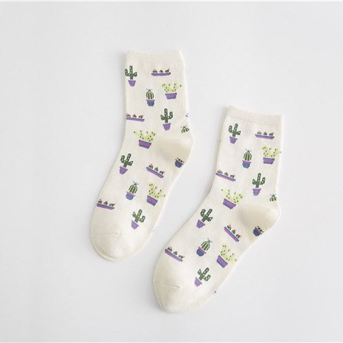 Funki Findz | Socks | Unisex Novelty Socks | Cow Print Stripes