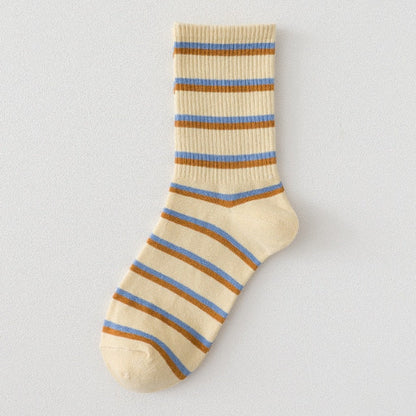 Funki Findz | Socks | Unisex Novelty Socks | Cow Print Stripes