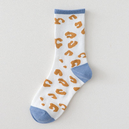 Funki Findz | Socks | Unisex Novelty Socks | Cow Print Stripes