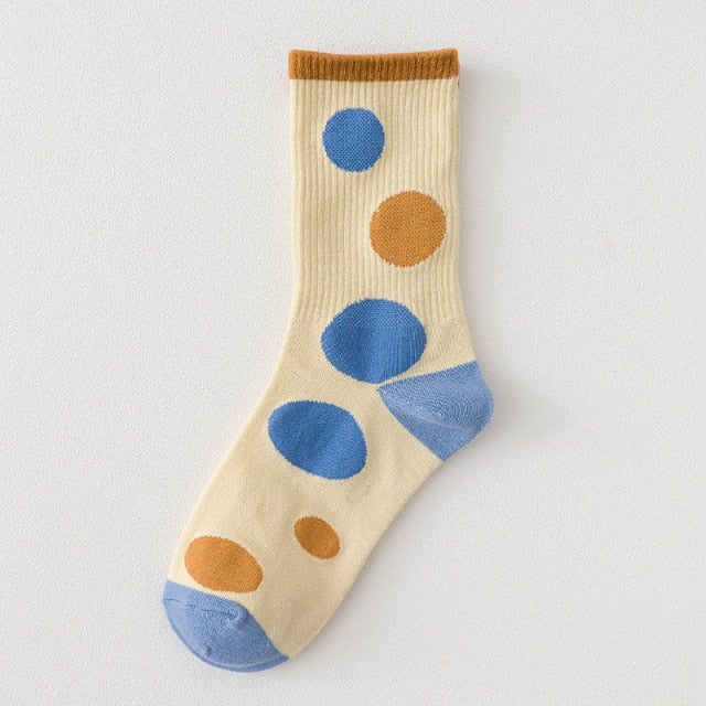 Funki Findz | Socks | Unisex Novelty Socks | Cow Print Stripes