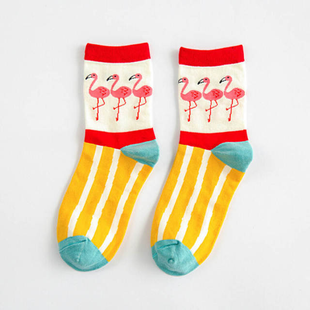 Funki Findz | Socks | Unisex Novelty Socks | Cow Print Stripes